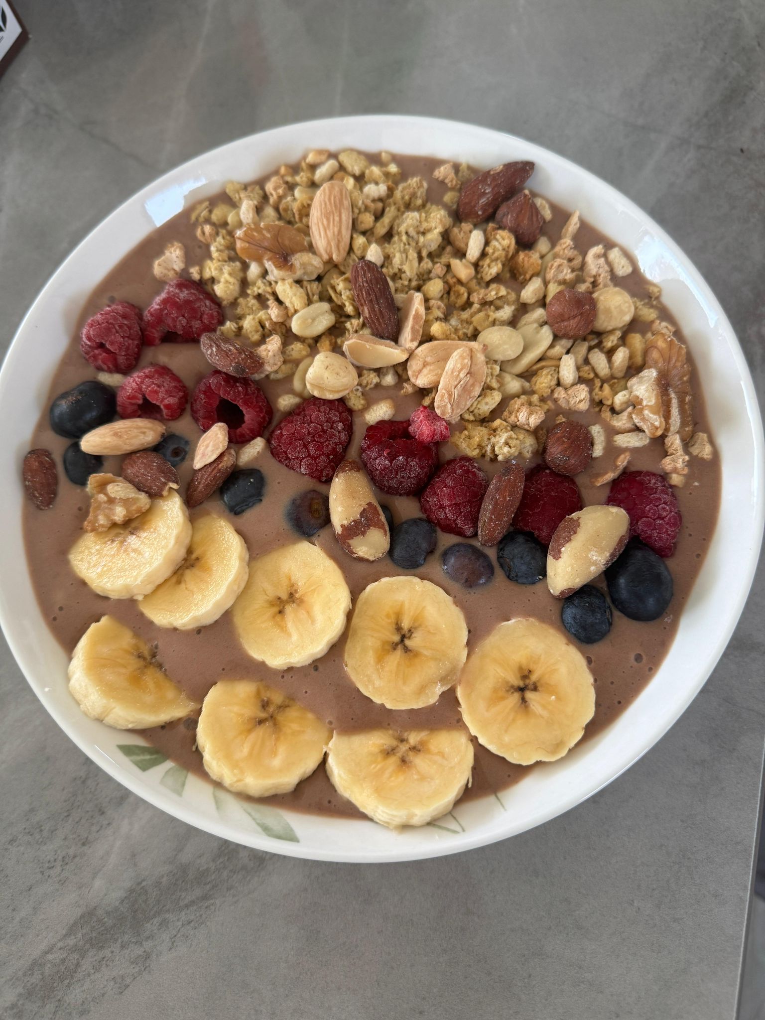 Frisches basisches Abendessen